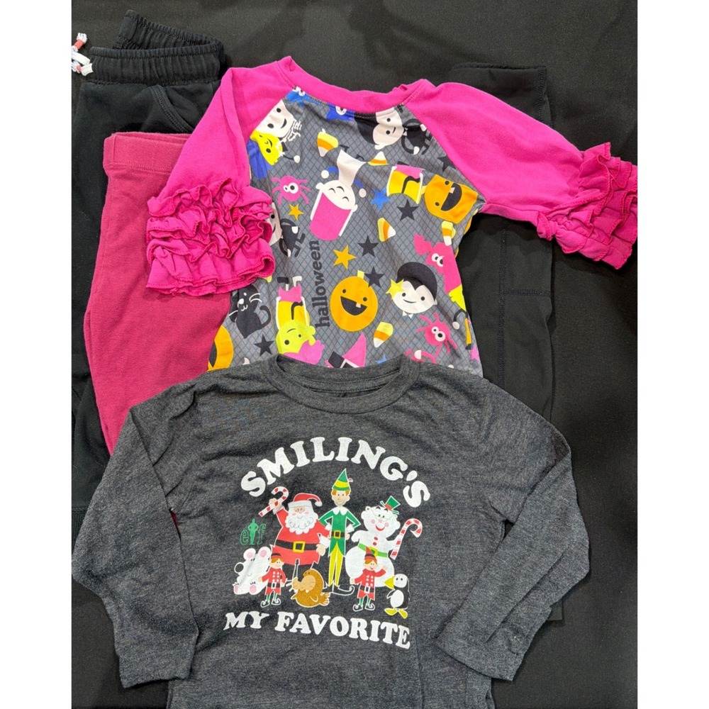 Mixed Brand Clothing Lot Girls 2T Multi Halloween Christmas Holiday GUC